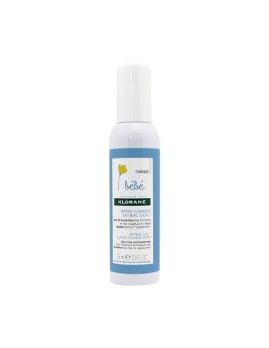 Klorane Bébé Eryteal Spray 3in1 Diaper Change 75ml