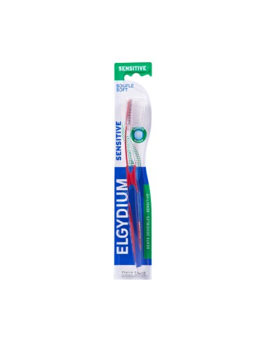 فرشاة أسنان Elgydium Sensitive الناعمة