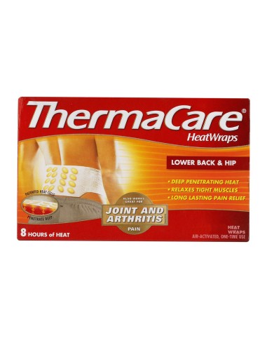 ThermaCare أسفل الظهر والوركين المنطقة 4 يوني