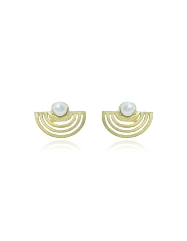 J & Rio Margot Earrings Inca Pearl