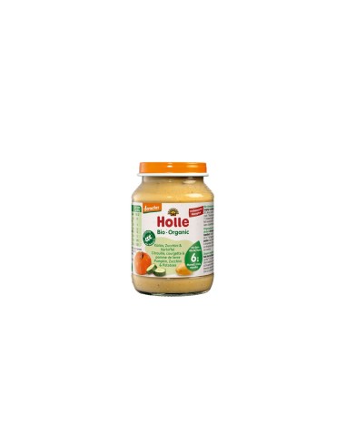 Holle Bio Jar هريس البطاطس القرع Courgette 6M + 190g