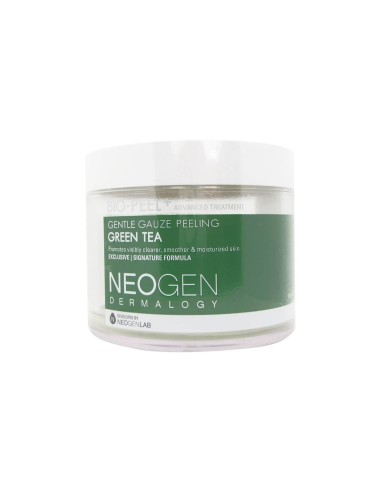 Neogen Dermalogy Bio Peel Gentle Gauze تقشير الشاي الأخضر 30 وسادة