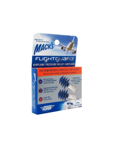 سدادات Mack's Flightguard 1Par