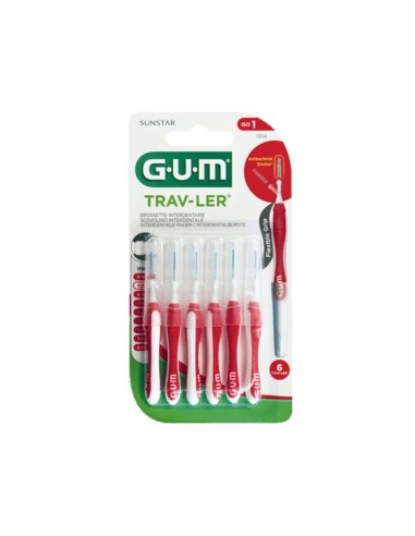 فرشاة الأسنان Gum Trav-ler 0.8 مم × 6