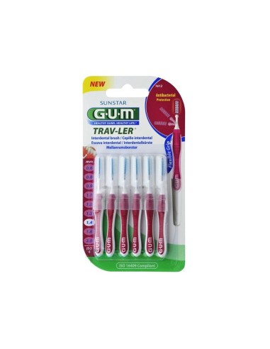 فرشاة الأسنان Gum Trav-ler 1.4 مم × 6