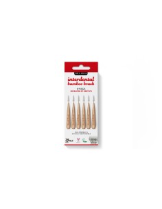 الشركة المتواضعة فرشاة Brush Brush 2-50 مم حمراء 6 وحدات
