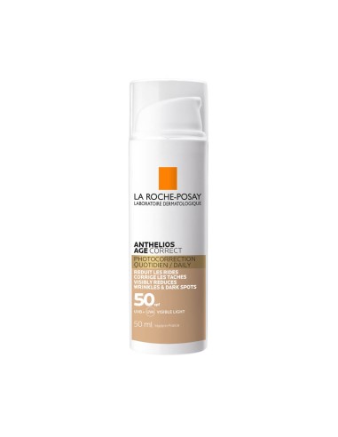 La Roche posay anthelios العمر الصحيح مع اللون SPF50 50ML