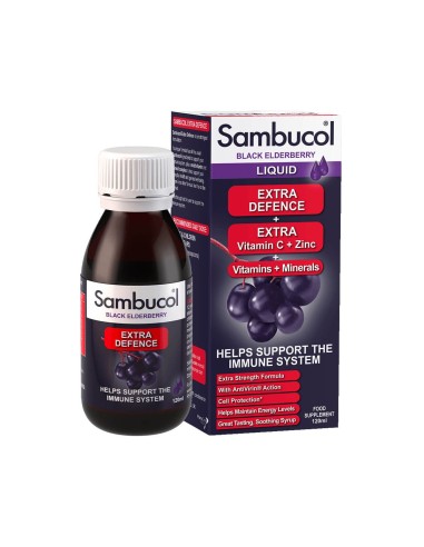 Sambucol Extra Defense Liquid 120 مل