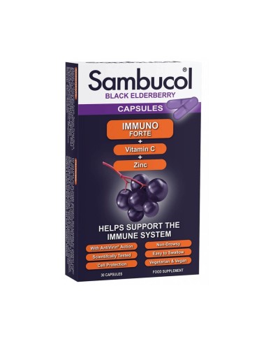 Sambucol Immuno Forte Capsules 30 وحدة