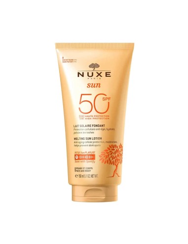 Nuxe Sun High Protecting تأسيس الحليب SPF50 150ML