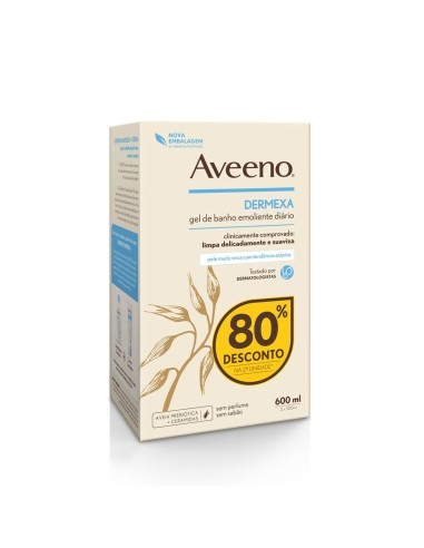 Aveeno Duo Dermexa هلام الاستحمام اليومي