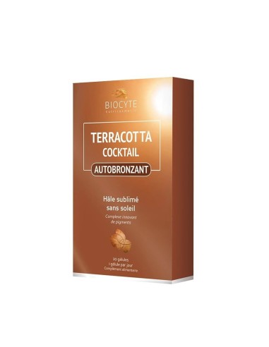 Biocyte Terracotta Autobronzant 30 كبسولة