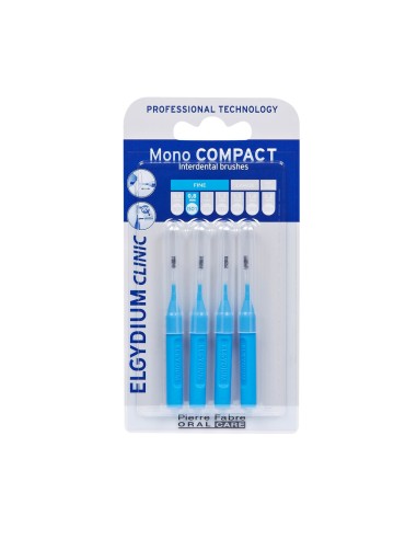 فرش elgydium Clinic Mono Compact Blue (ISO 1 0،8mm)