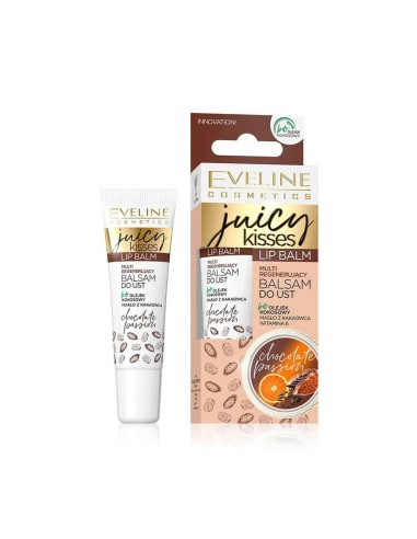 Eveline Cosmetics Juicy Kisses Lip Balm Chocolate Passion 12ml