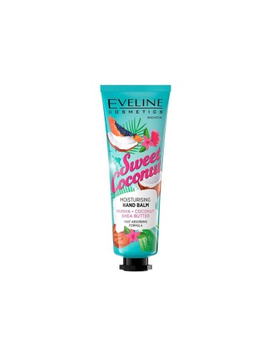 Eveline Cosmetics Sweet Coconut Moisturizing Hand Balm 50ml