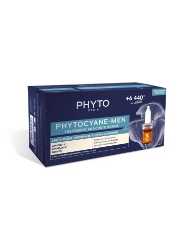 Phyto phytocyane anti-fall care للرجال 12x3،5ml