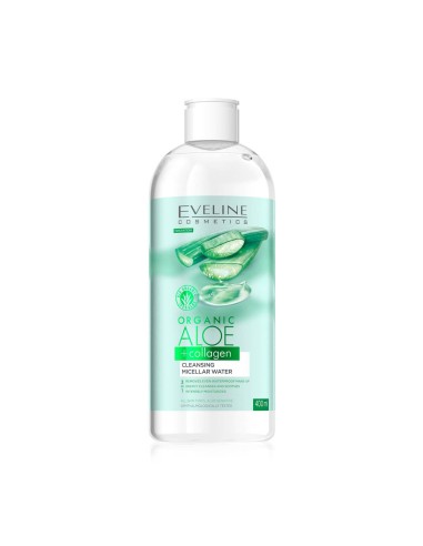 Eveline Cosmetics Aloe Aloe and Collagen Micellar Water 400ml
