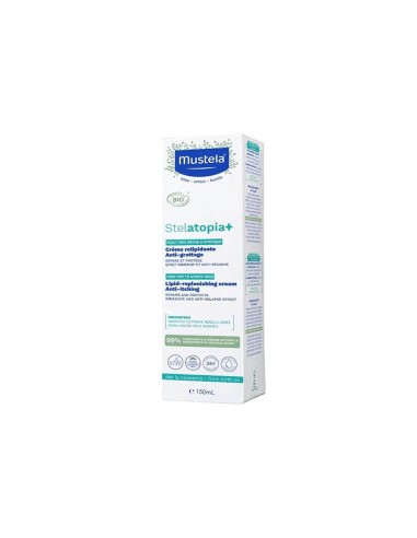 Mustela Stelatopia Lipid-Replenishing Cream 150 مل