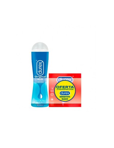 Durex Pack Alubricant Original H2O 50ml و Soft Soft X3 Condoms