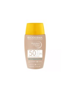 Bioderma photoderm عارية اللمس المعدنية SPF50 البرونز 40 مل