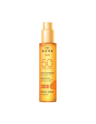 Nuxe Sun Tanning Sun Oil SPF50 150 مل
