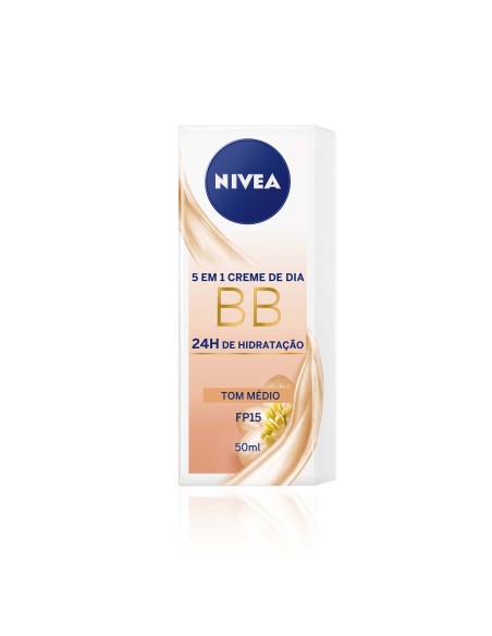 Nivea 5 in 1 BB Cream Medium Tone SPF15 50ml Nivea 5 in 1 BB Cream Medium Tone SPF15 50ml