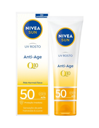 Nivea Sun UV Face Anti-Age Q10 Cream SPF50 50ml