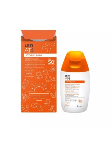 Leti AT4 Defence Fluid Lotion SPF50 100 مل