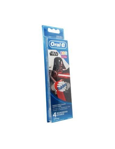Oral B Stages Replacement Brush Star Wars x4