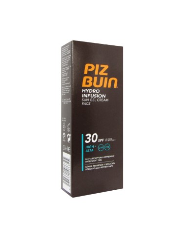 Piz Buin Hydro Infusion Sun Gel Cream Face SPF30 50ml