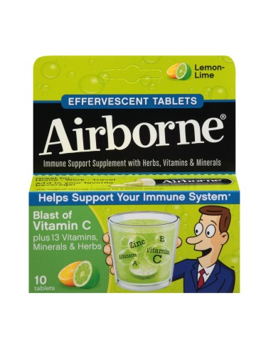 Airborne Citrus Effervescent Tablets X10