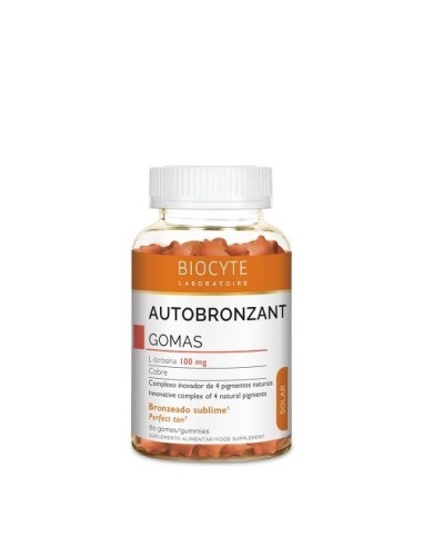 Biocyte Autobronzant Gummies 60 units