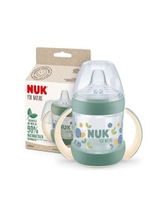 Nuk For Nature Learning Bottle Grey 6m 150ml 2