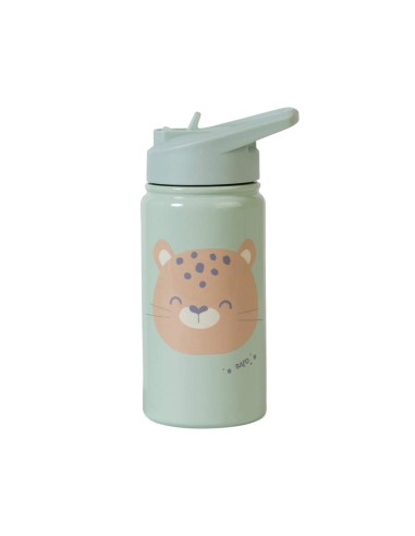 Saro Thermos Bottle with Straw Mint 350ml