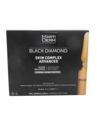 MartiDerm Black Diamond Skin Complex Ampoules 30x2ml