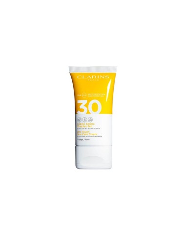 Clarins Sun Cream Dry Touch SPF30 Face 50ml