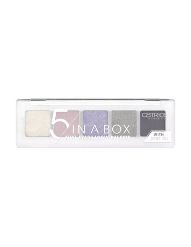 Catrice 5 In A Box Mini Eyeshadow Palette 080 Diamond Lavender Look 4g