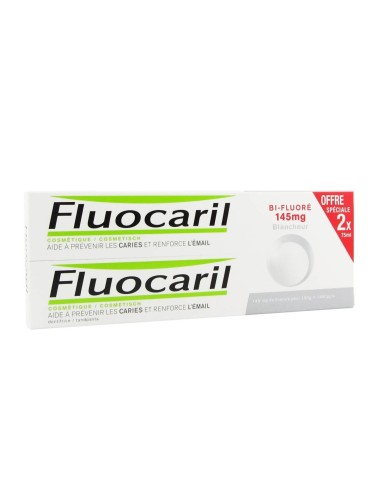 Fluocaril Bi-Fluoré 145mg Duo Whitening Toothpaste 75ml