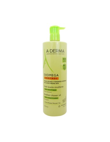 A-Derma Exomega Control Emollient Shower Oil 750ml
