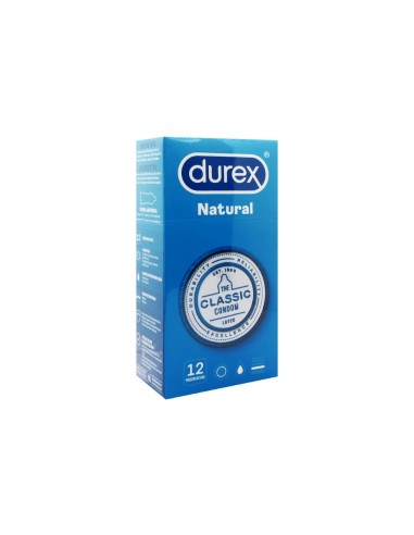 Durex Natural Plus Condoms 12 Units