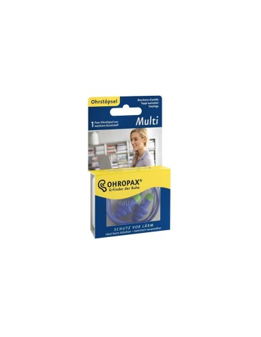 Ohropax Multi Reusable Earplugs 1 Pair