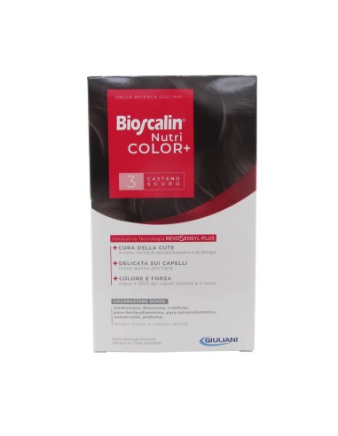 Bioscalin NutriColor Permanent Colour 3 Dark Brown