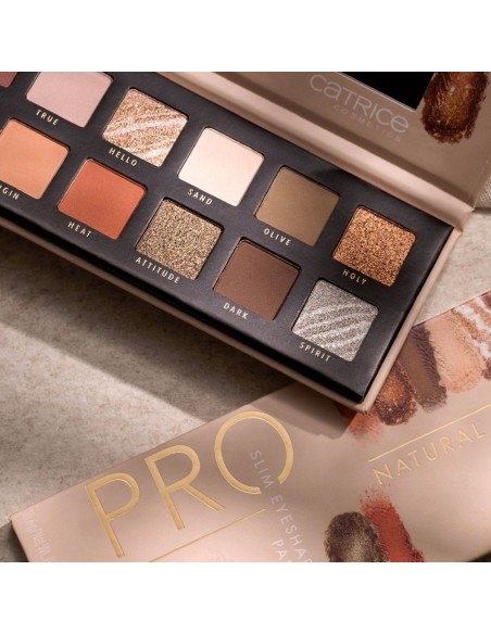 Catrice Pro Natural Spirit Slim Eyeshadow Palette 010 Neutral Elements 10.6g Catrice Pro Natural Spirit Slim Eyeshadow Palette 010 Neutral Elements 10.6g