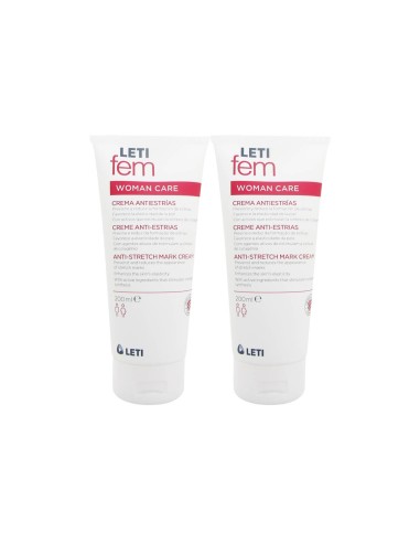 Letifem Woman Care Anti-Stretch Cream 200ml x2
