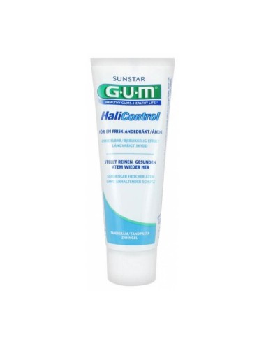 Gum Halicontrol Gel Toothpaste Bad Breath 75ml