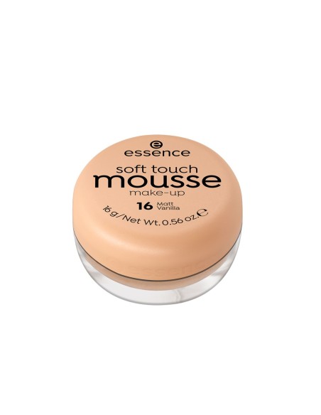 Essence Soft Touch Mousse Make-Up 16 Matt Vanilla 16g Essence Soft Touch Mousse Make-Up 16 Matt Vanilla 16g