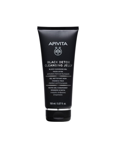 Apivita Black Detox Cleansing Jelly 150ml