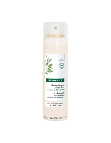 Klorane Dry Shampoo with Oat and Ceramide with Colour  150ml