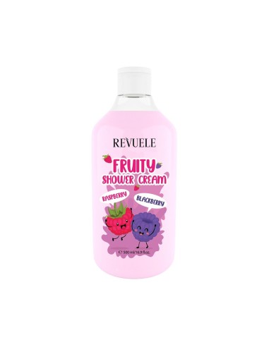 Revuele Fruity Shower Cream Raspberry and Blackberry 500ml