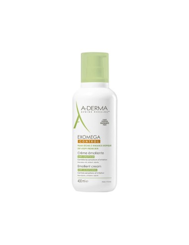 A-Derma Exomega Control Emollient Cream 400ml